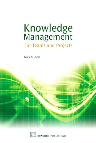 Knowledge Management for Teams and Projects book cover
