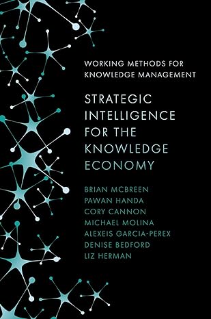 Strategic Intelligence for the Knowledge Economy book cover
