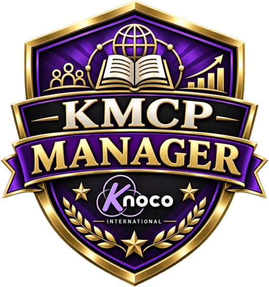 KMCP Manager credential badge